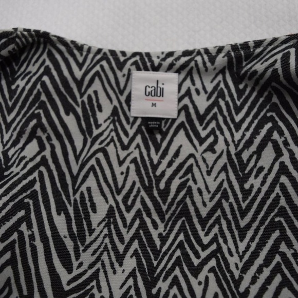 Like new CABI long dark & light grey blazer - Picture 3 of 5